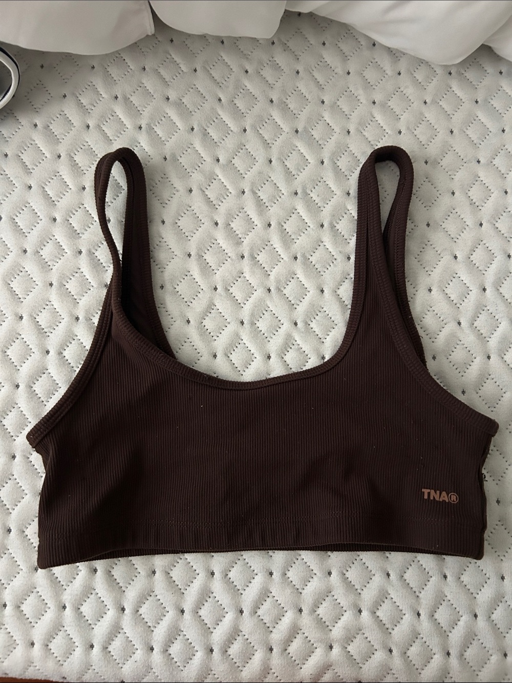 TNA Ribbed Mini Bra Top